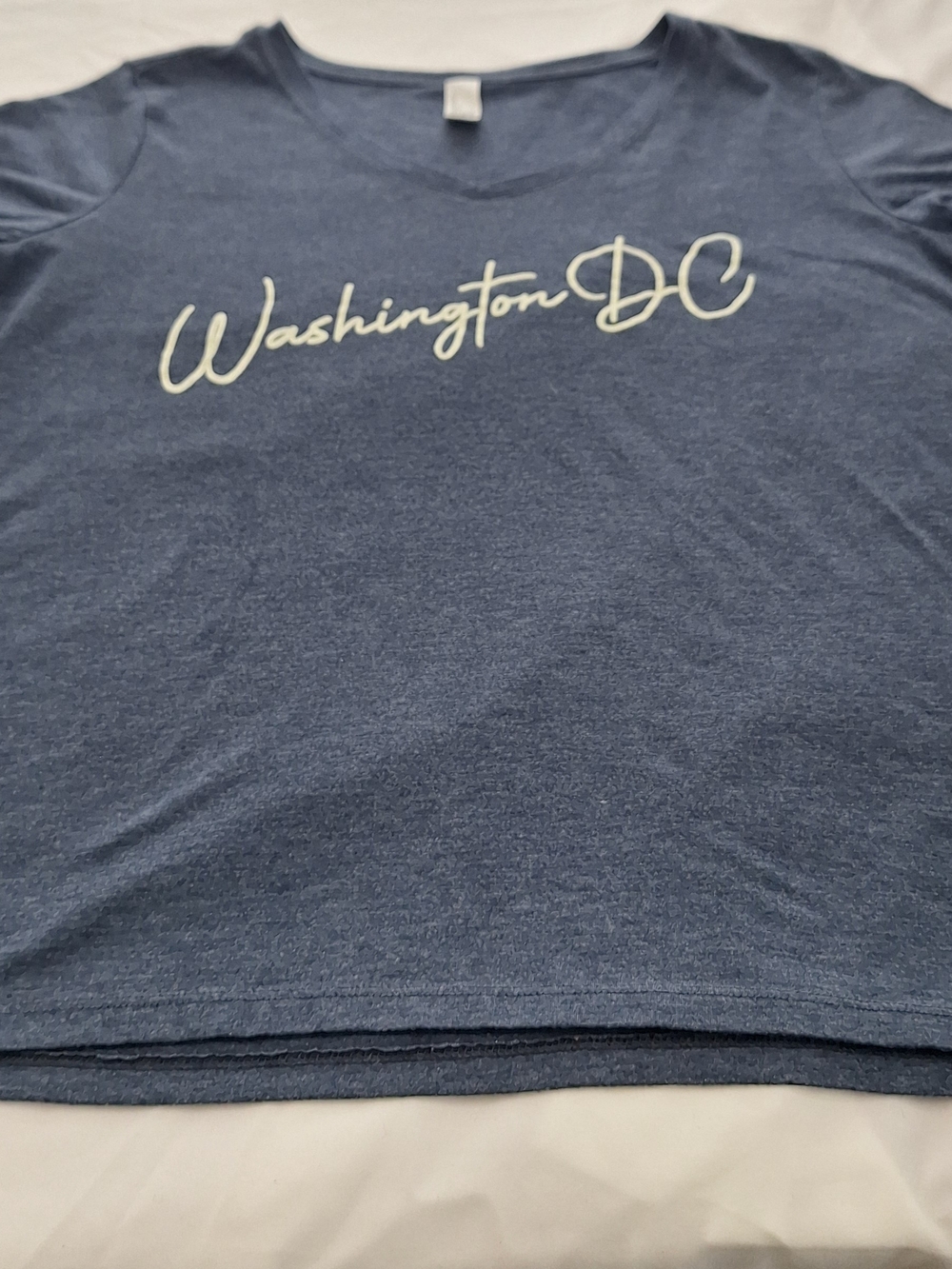 Perfect Tri DISTRICT Washington Dc Women's Blue T-Shirt
